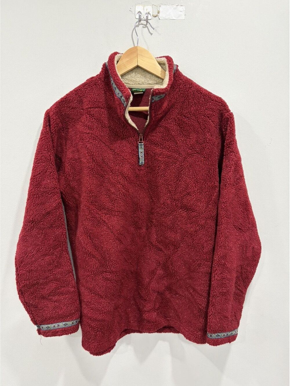 Vintage Cabelas Fleece Sweater womens